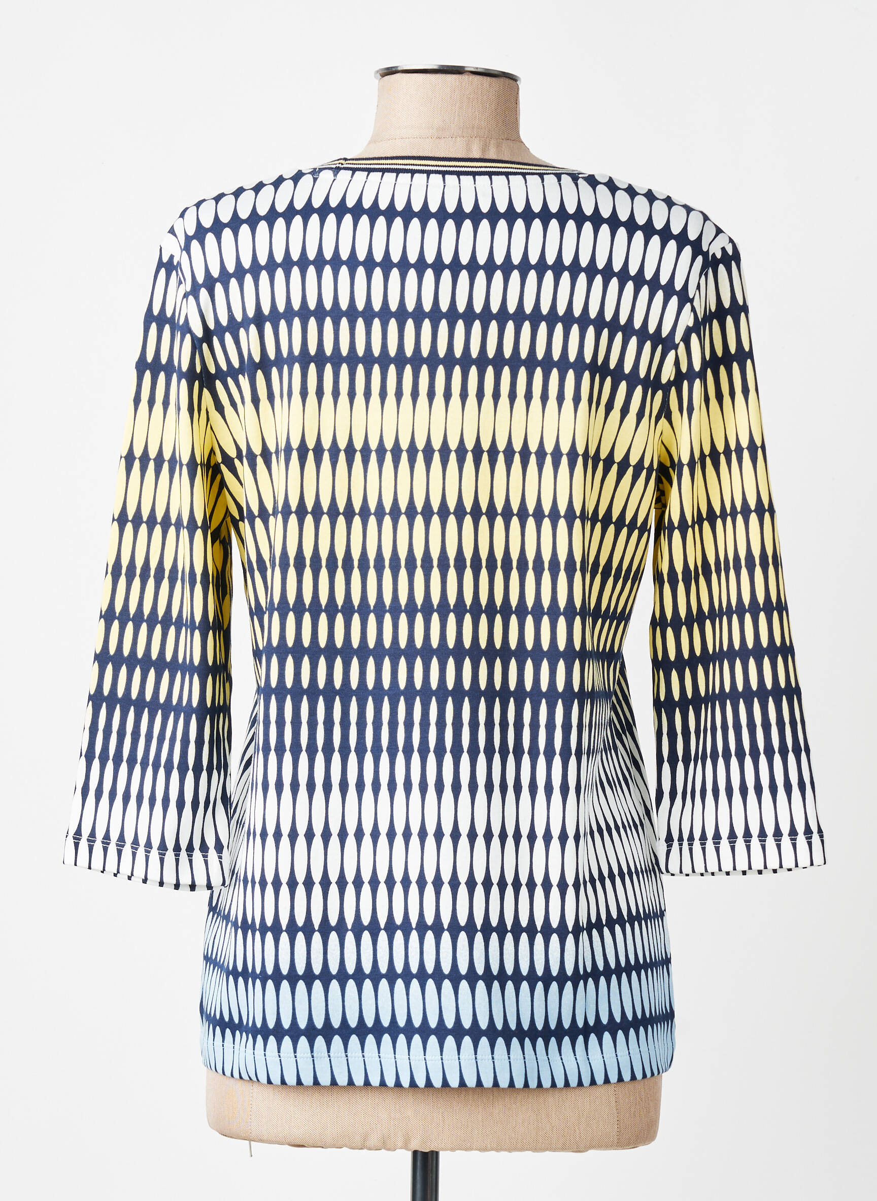 Tricou mâneci 3/4 mâneci 3/4 albastru OLSEN femeie