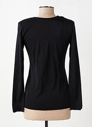 Tricou mâneci lungi mâneci lungi negru LISANZA femeie