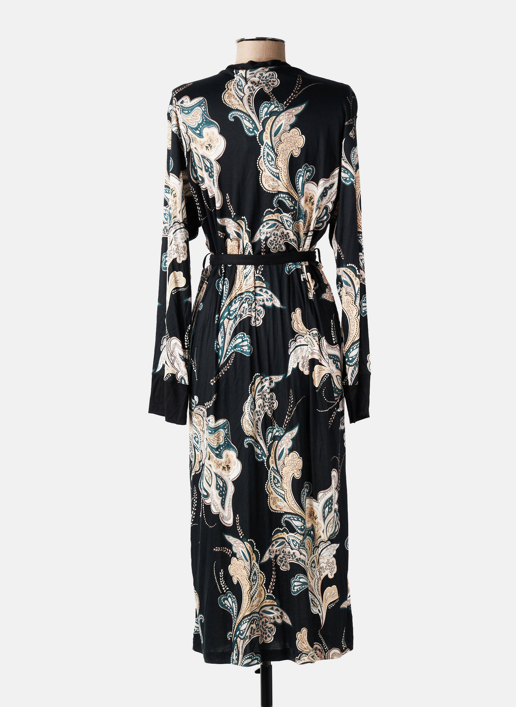 Jachete kimono mâneci lungi negru CALIDA femeie