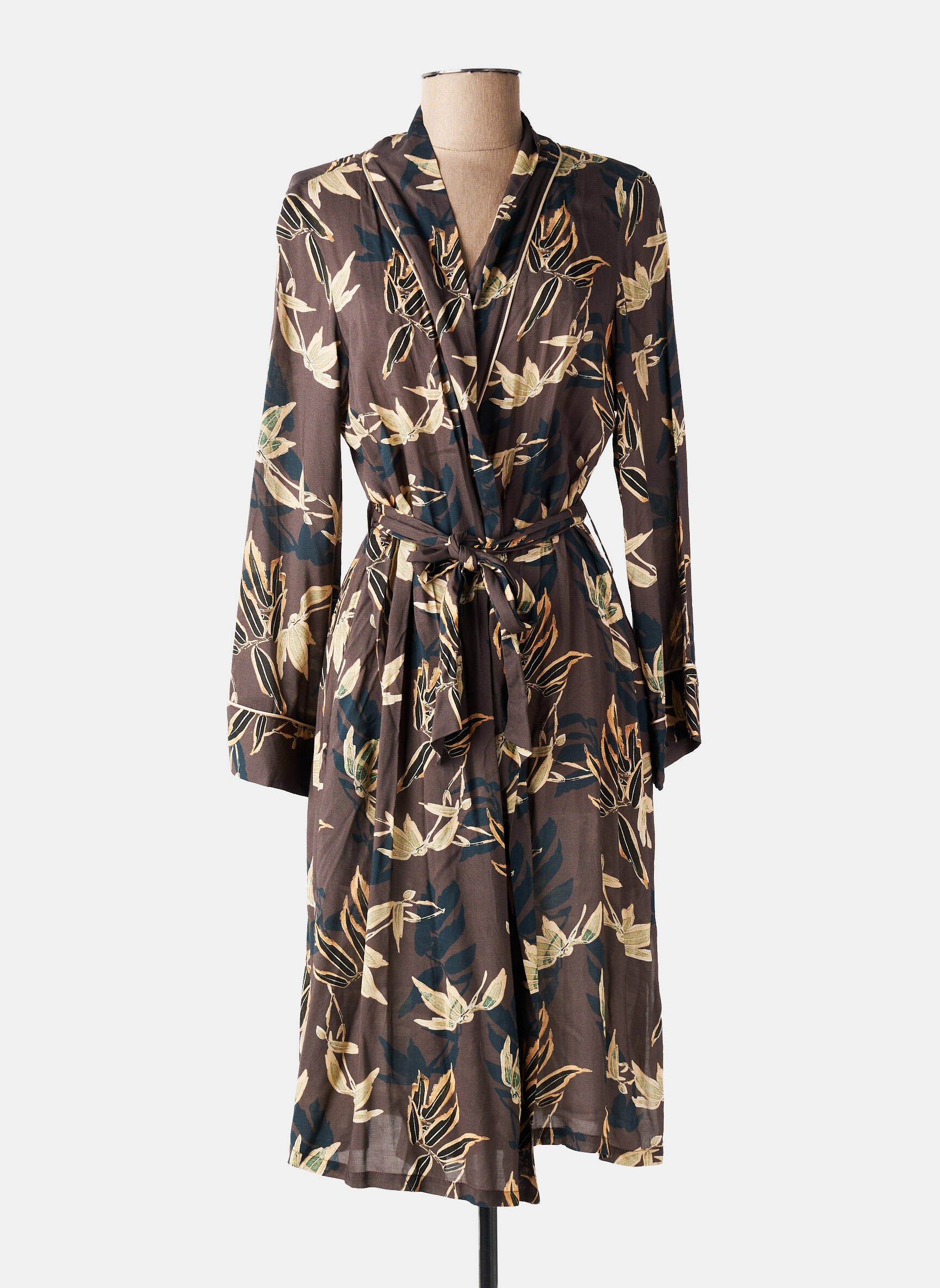 Jachete kimono mâneci lungi maro PILUS femeie