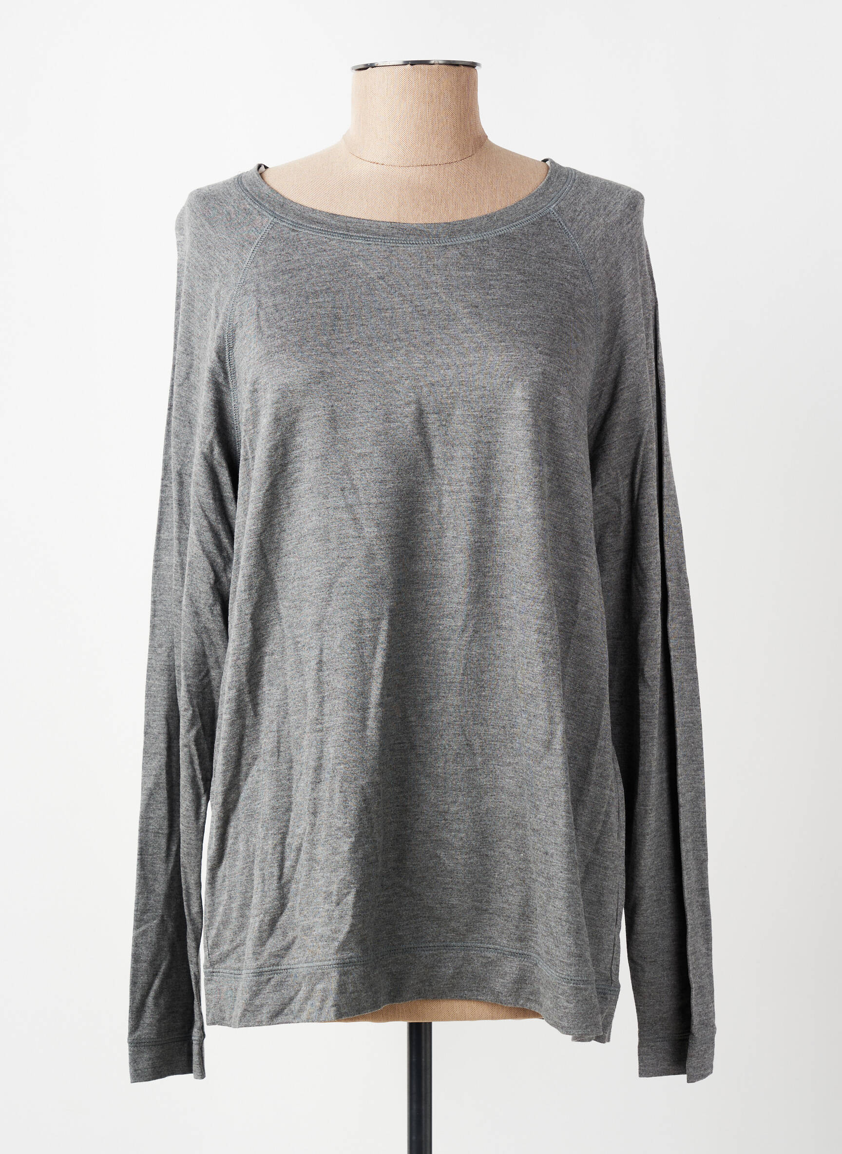 Tricou mâneci lungi mâneci lungi gri CALIDA femeie