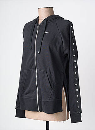 Jachete casual mâneci lungi negru NIKE femeie