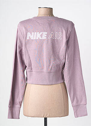 Pulover elasticitate mâneci lungi violet NIKE femeie