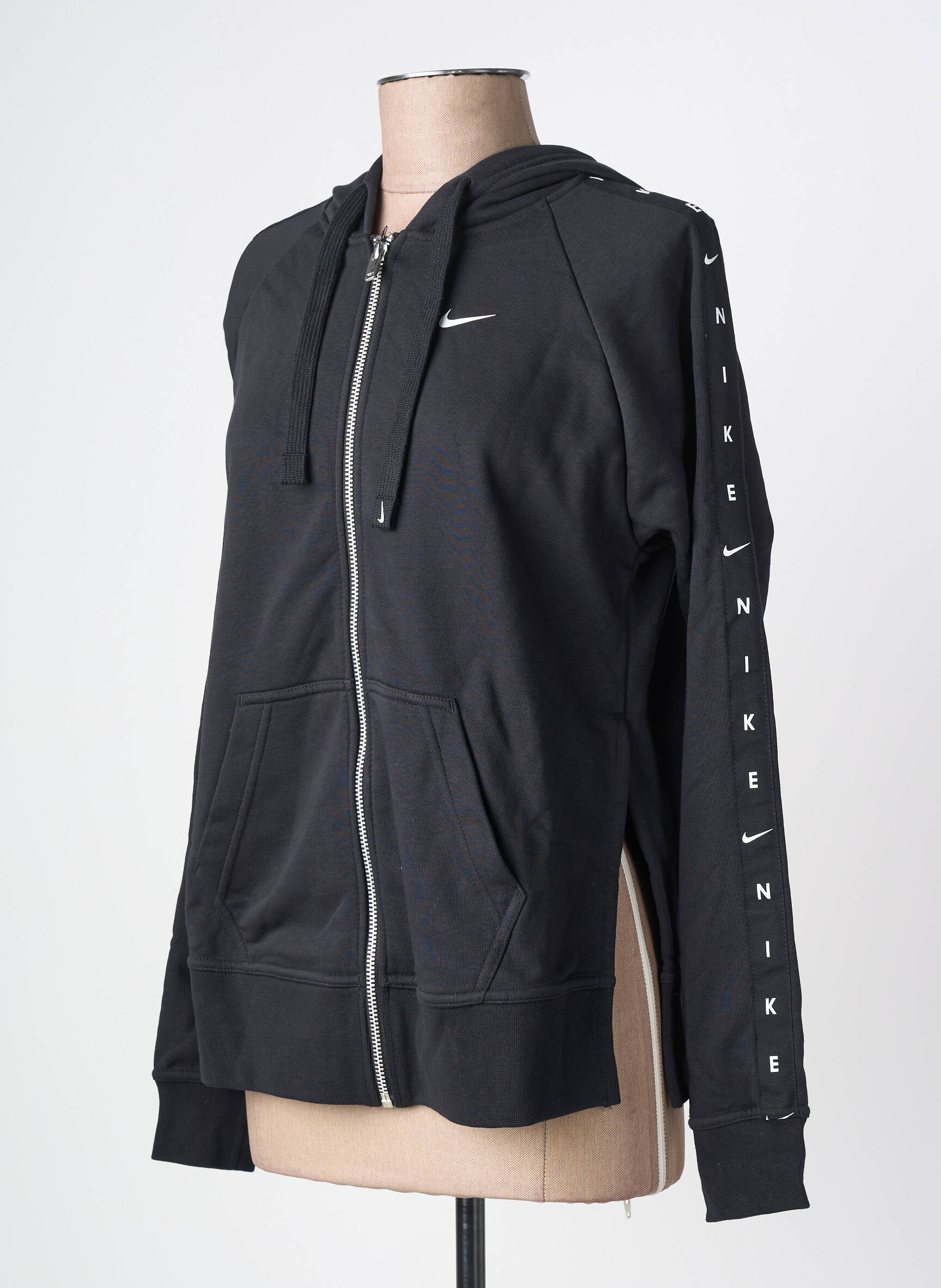 Jachete casual mâneci lungi negru NIKE femeie