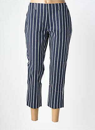 Pantalon 7/8 elasticitate mărime normală albastru DAMART femeie