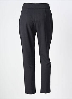 Pantalon slim țesătură poplin mărime normală negru LIU JO femeie