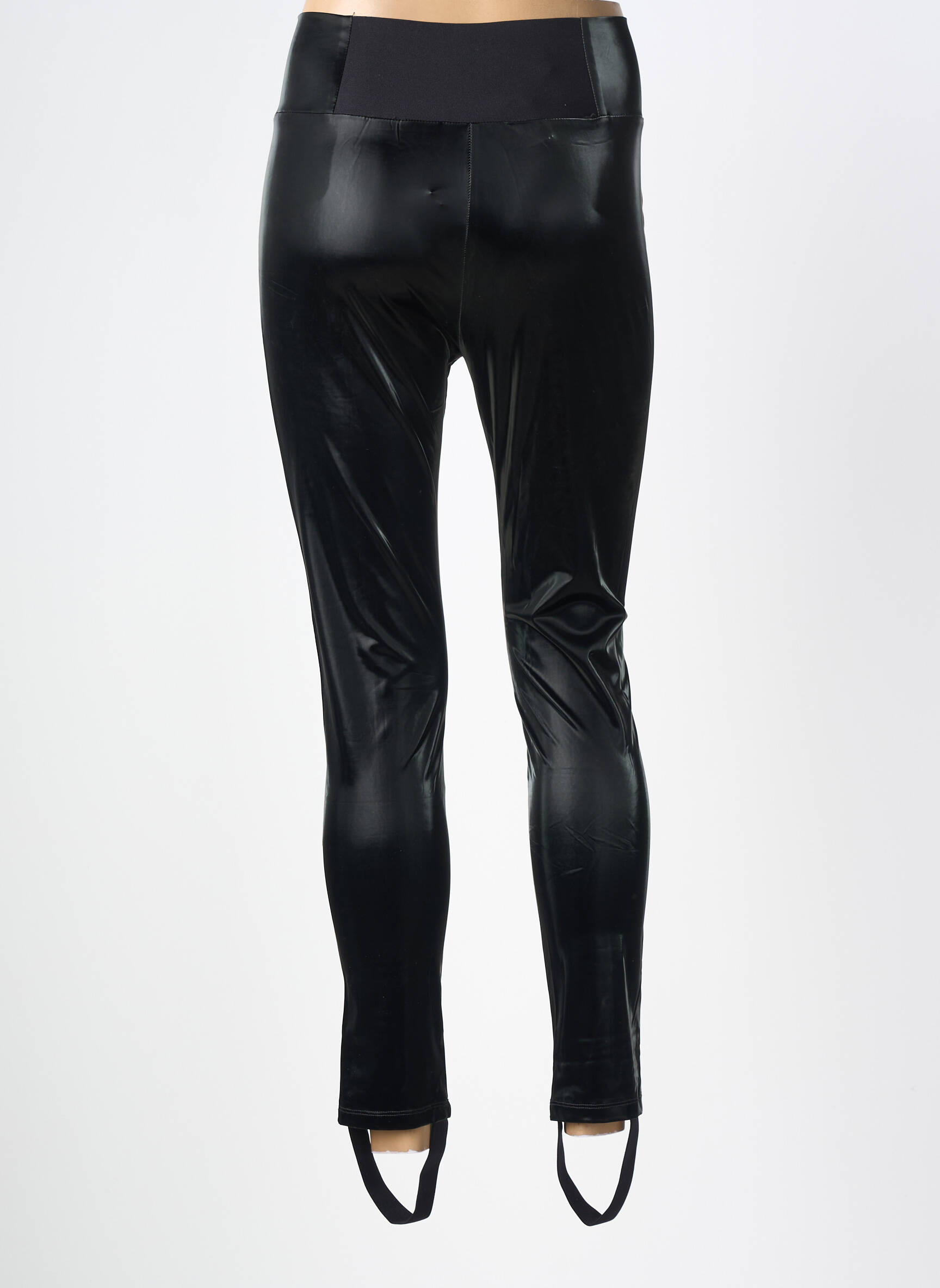 Pantalon slim talie elastică mărime normală negru LIU JO femeie