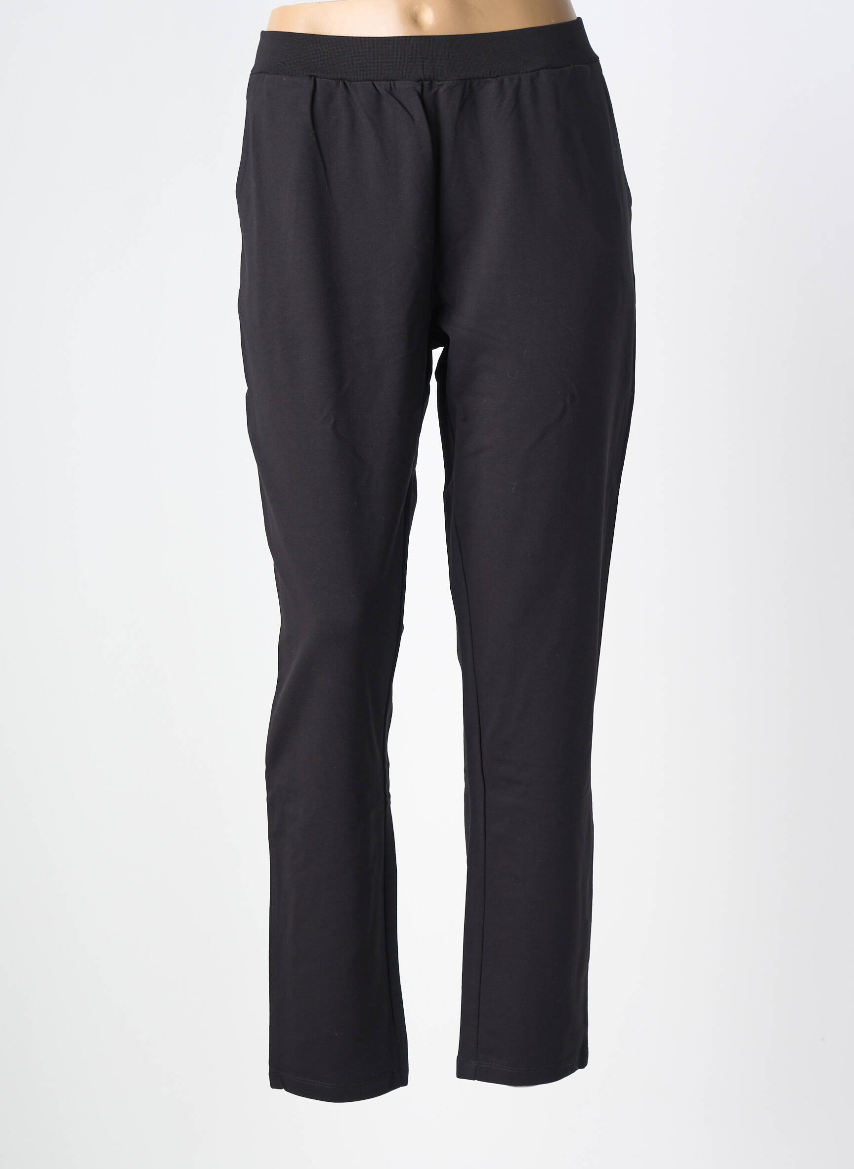 Pantalon slim talie elastică mărime normală negru LIU JO femeie