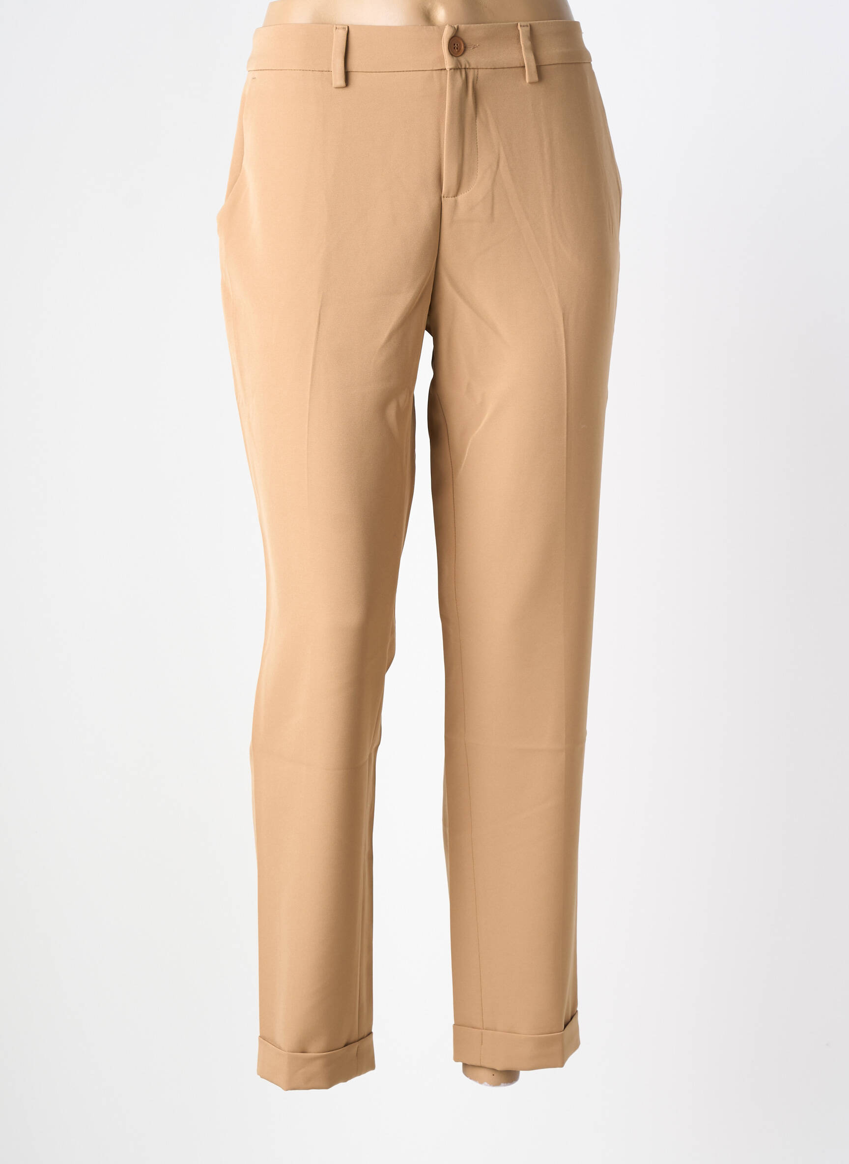 Pantalon chino elasticitate mărime normală bej LIU JO femeie