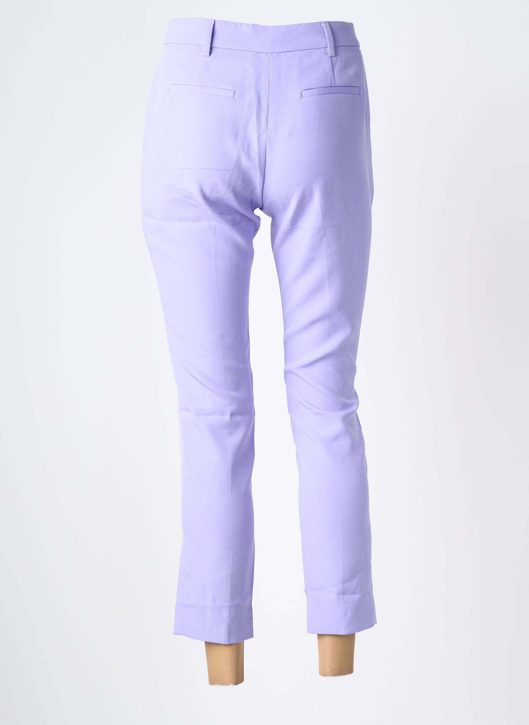Pantalon 7/8 țesătură poplin mărime normală violet LIU JO femeie