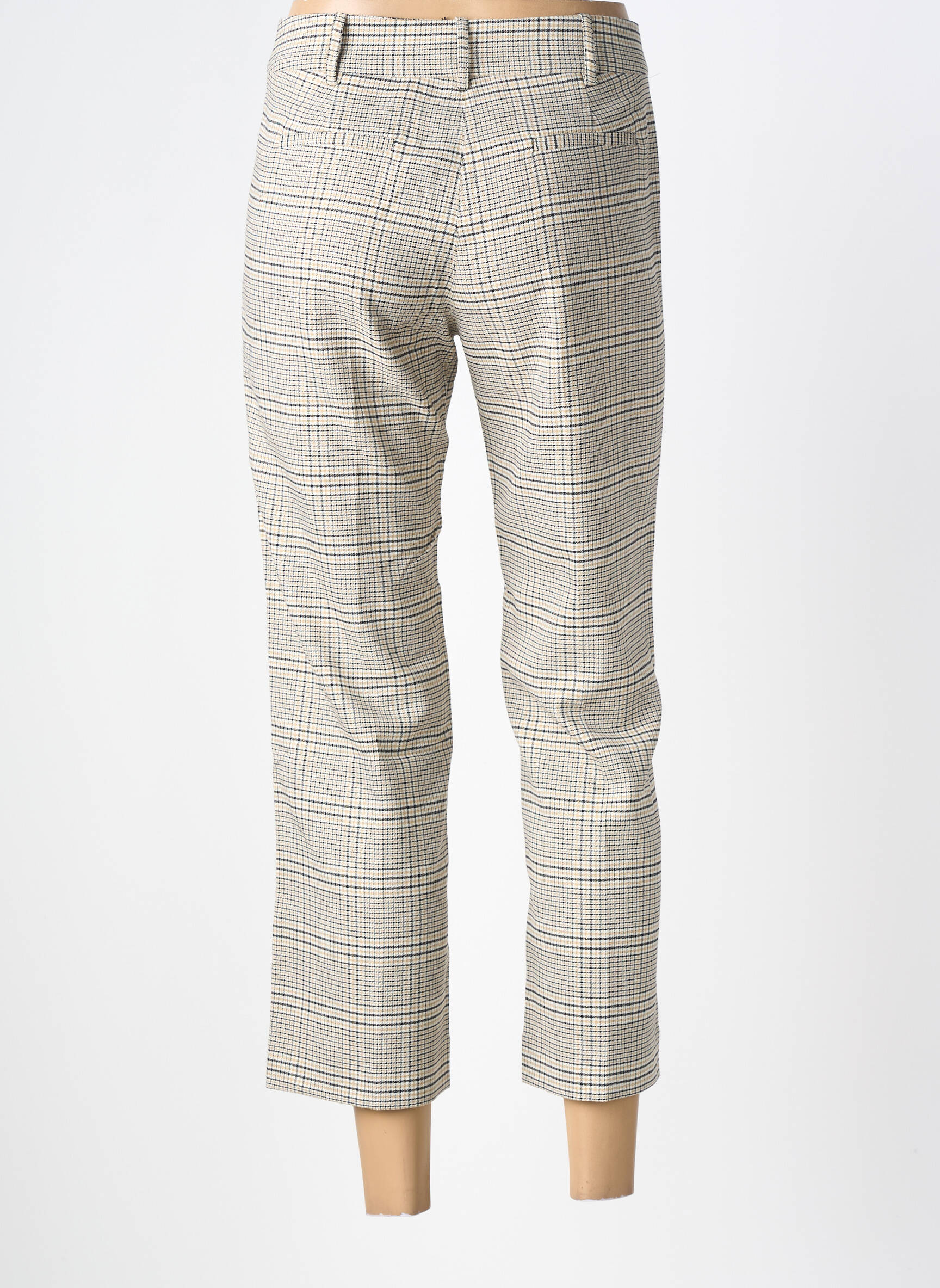 Pantalon 7/8 țesătură poplin mărime normală bej LIU JO femeie