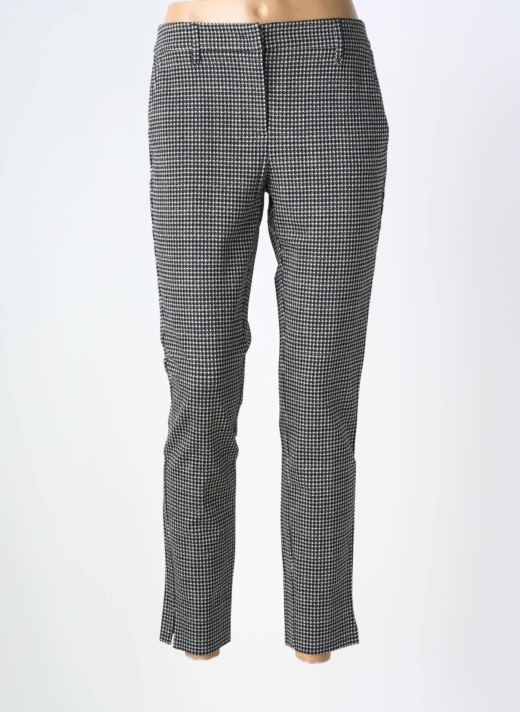 Pantalon chino elasticitate mărime normală negru LIU JO femeie