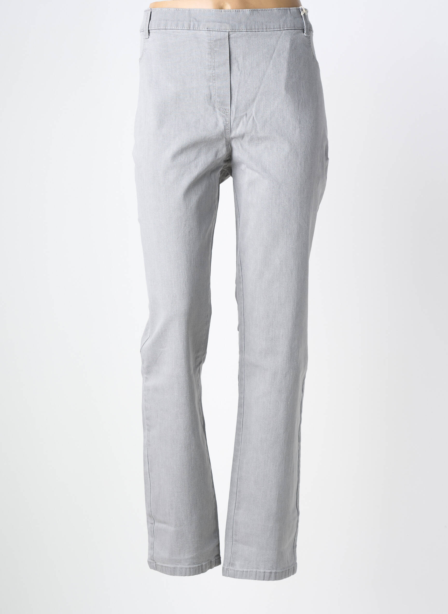 Jegging țesătură denim mărime normală gri DAMART femeie