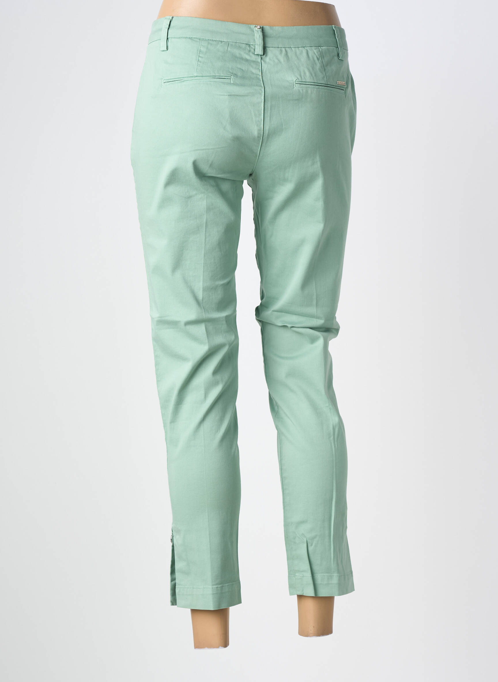 Pantalon 7/8 elasticitate mărime normală verde LIU JO femeie