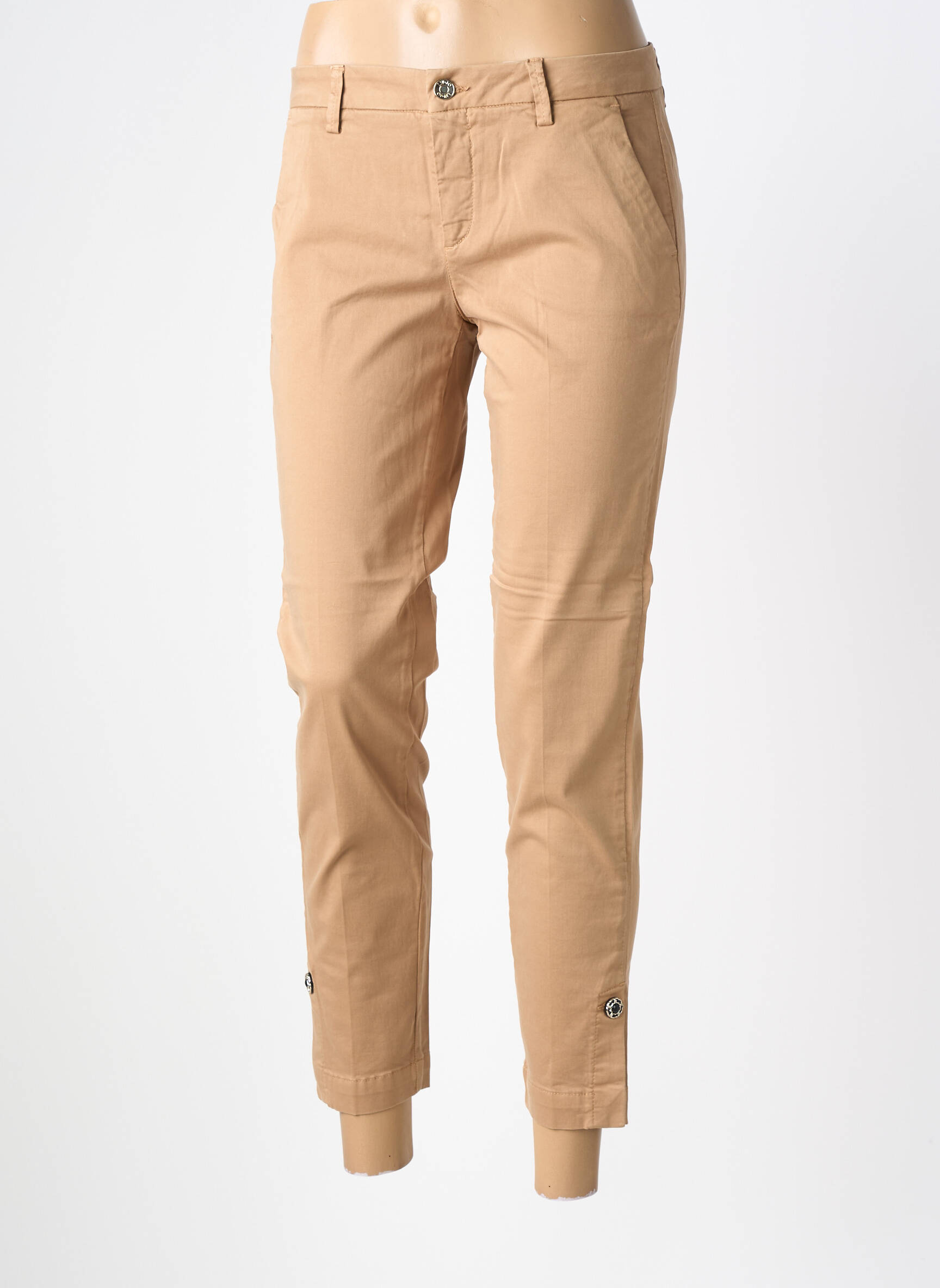 Pantalon 7/8 elasticitate mărime normală bej LIU JO femeie