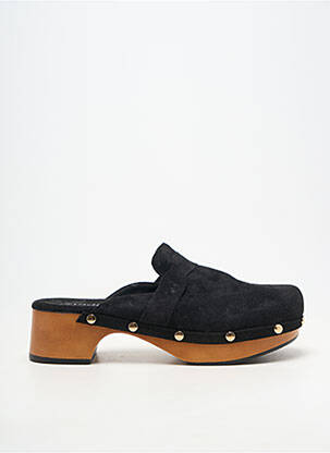 Mulete/saboți toc de 4 la 6 cm negru GIRLHOOD femeie