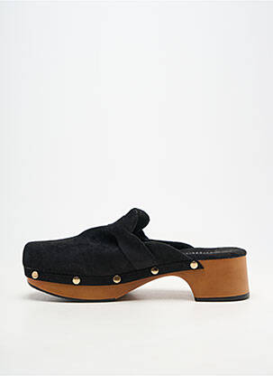 Mulete/saboți toc de 4 la 6 cm negru GIRLHOOD femeie
