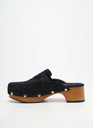 Mulete/saboți toc de 4 la 6 cm negru GIRLHOOD femeie