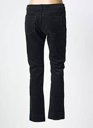 Pantalon drept închidere cu fermoar sub clapetă cu nasturi negru LAB DIP PARIS femeie