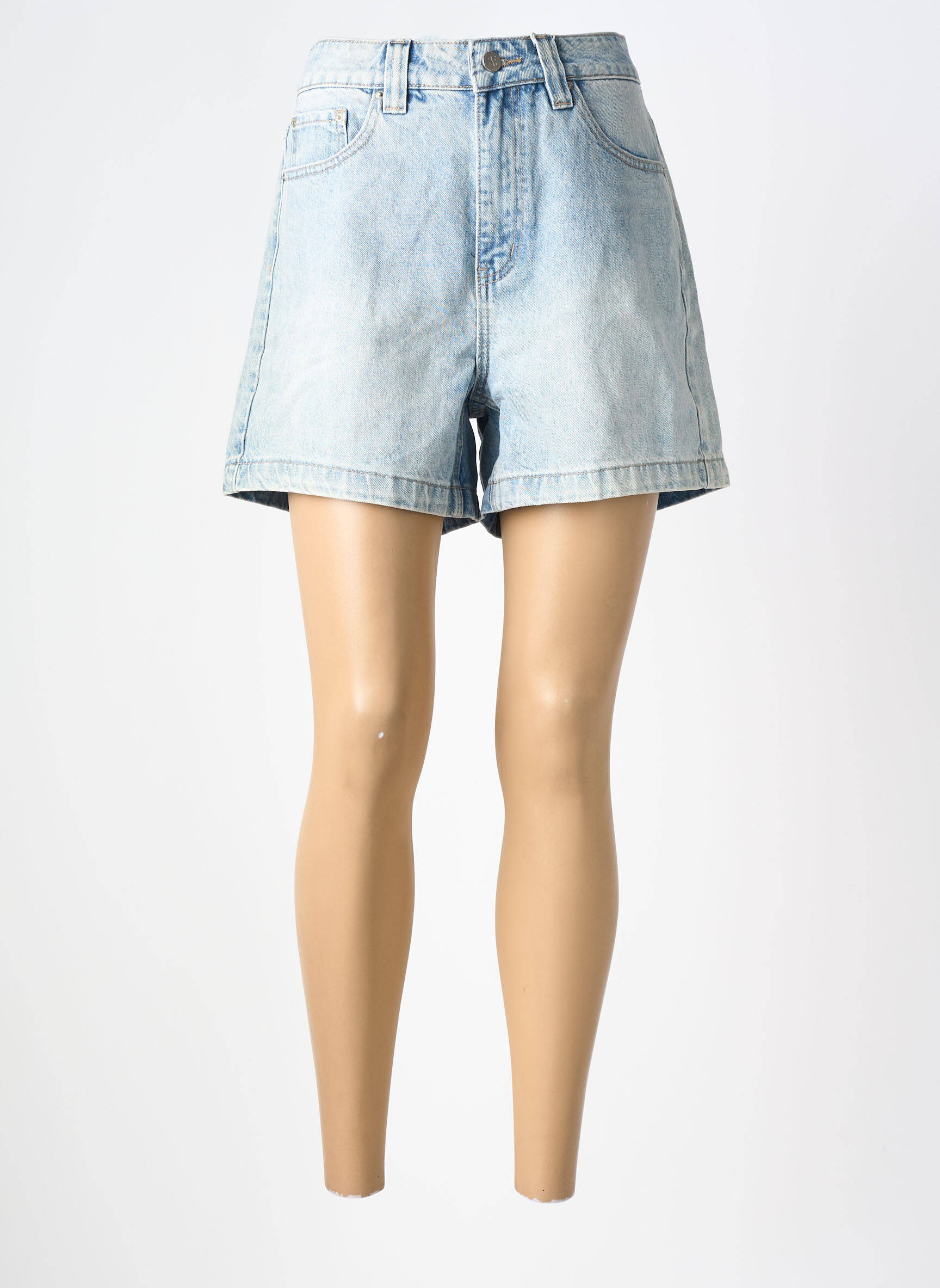 Șort țesătură denim mărime normală albastru GRACE & MILA femeie