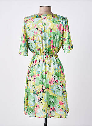 Rochie scurtă mâneci scurte mâneci scurte verde SUZZY & MILLY femeie