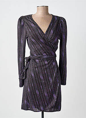 Rochie scurtă mâneci lungi mâneci lungi negru KILKY femeie