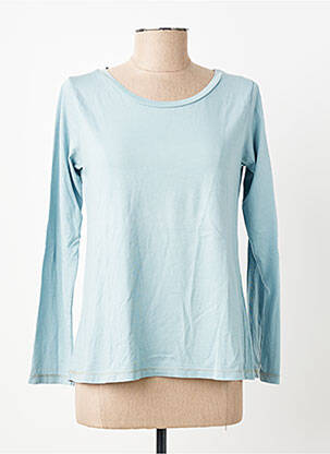 Tricou mâneci lungi mâneci lungi albastru PAKO LITTO femeie