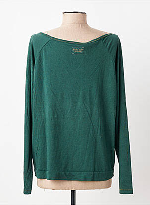 Tricou mâneci lungi mâneci lungi verde PAKO LITTO femeie