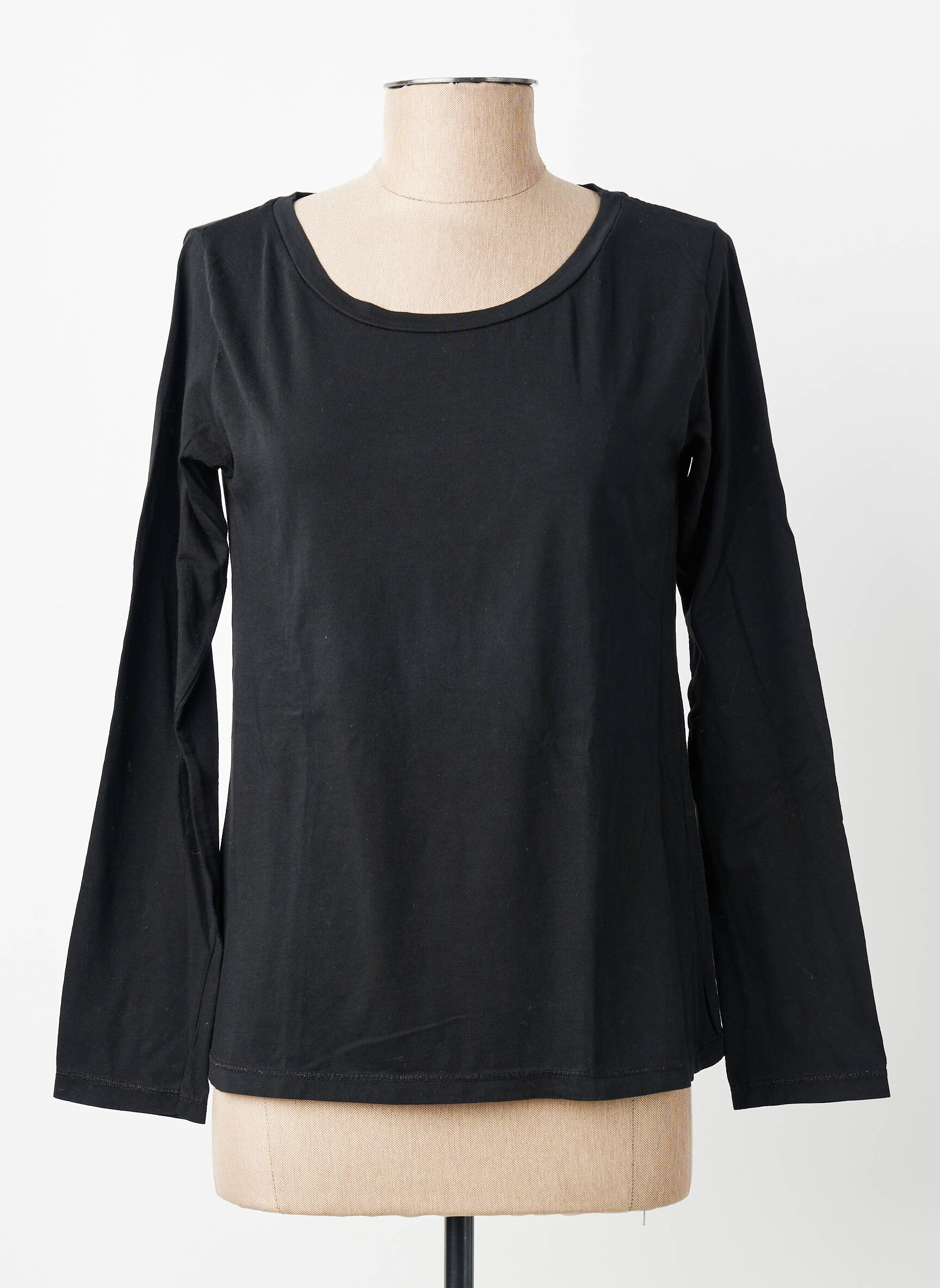 Tricou mâneci lungi mâneci lungi negru PAKO LITTO femeie