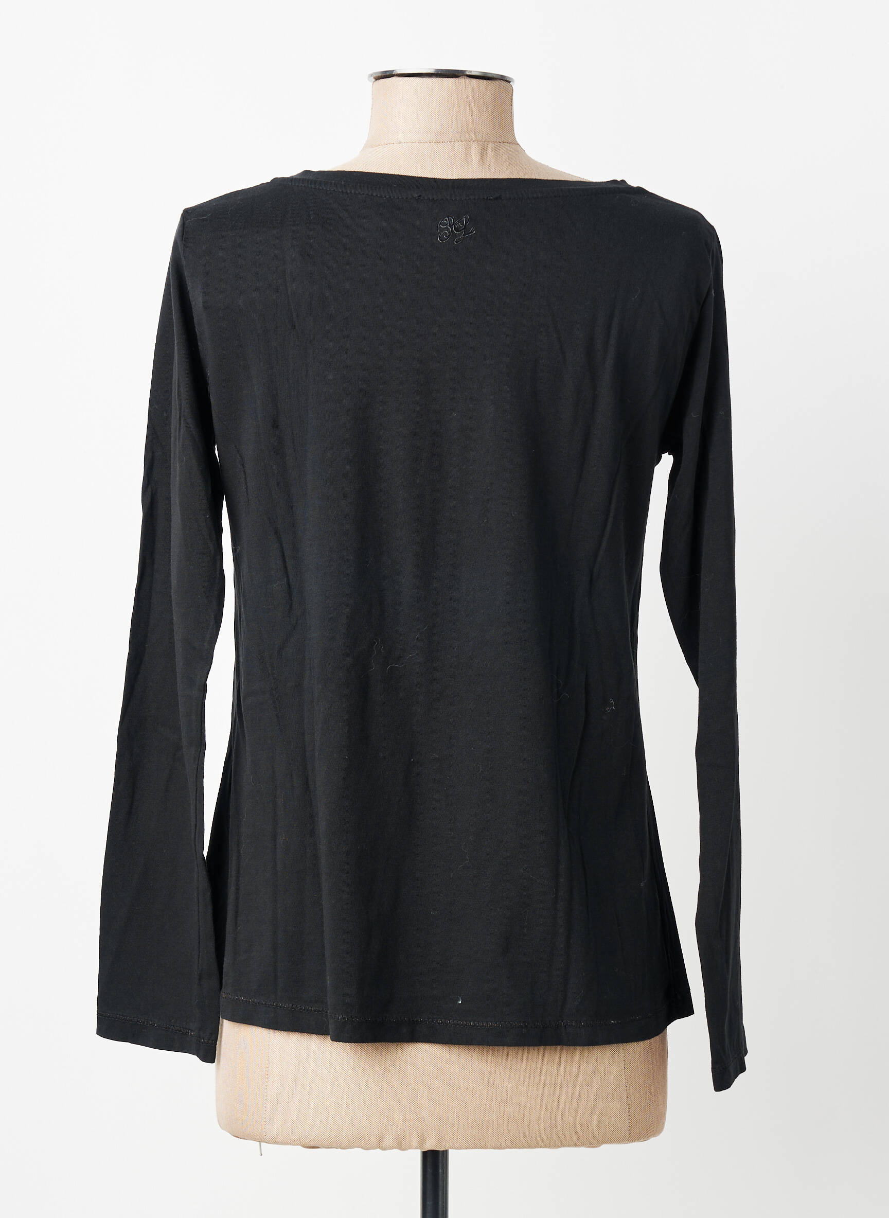 Tricou mâneci lungi mâneci lungi negru PAKO LITTO femeie