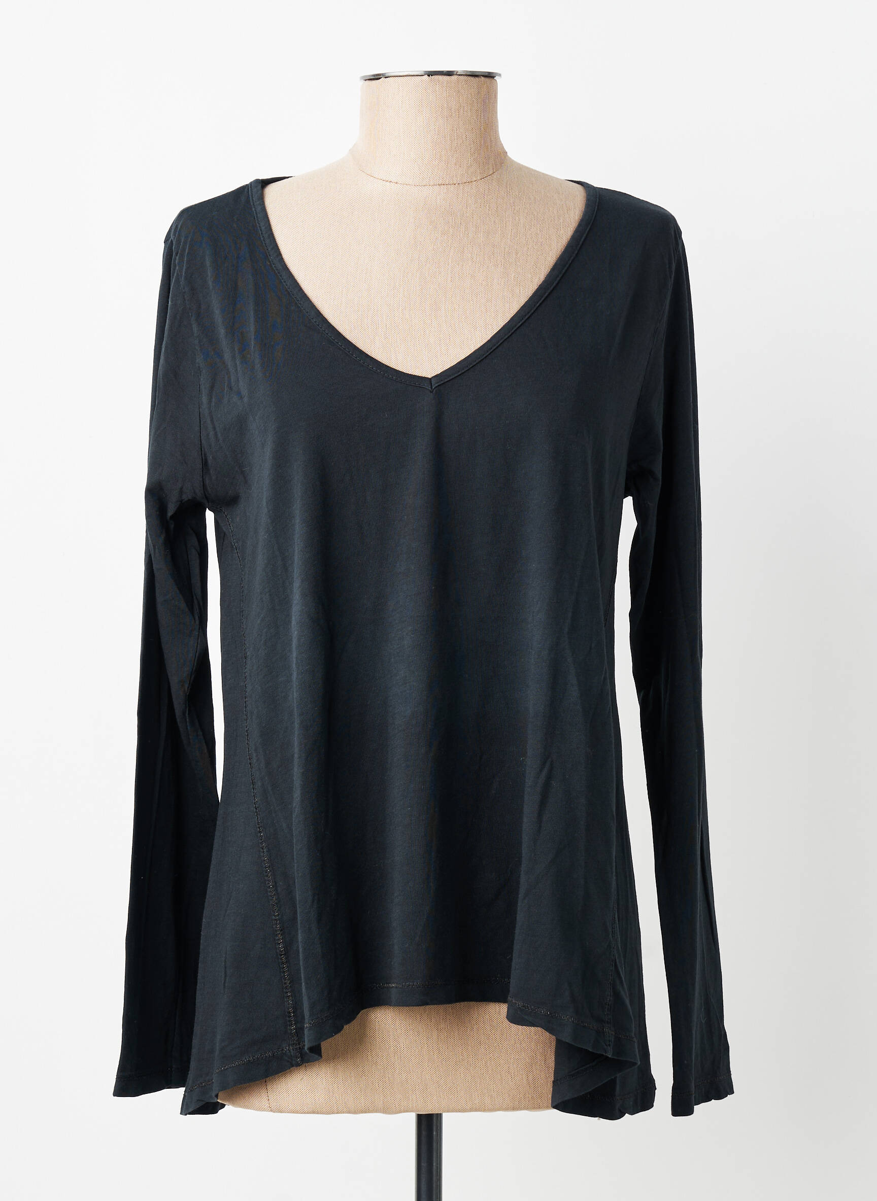 Tricou mâneci lungi mâneci lungi negru PAKO LITTO femeie