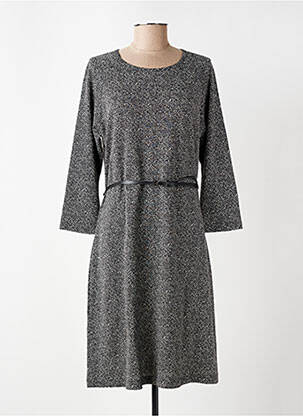 Rochie midi mâneci lungi mâneci lungi negru GRIFFON femeie