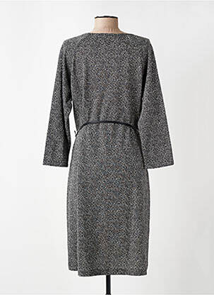 Rochie midi mâneci lungi mâneci lungi negru GRIFFON femeie