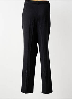 Pantalon drept țesătură crep mărime normală negru CHRISTINE LAURE femeie