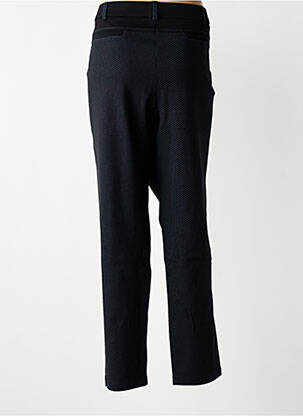 Pantalon slim talie elastică mărime normală negru CHRISTINE LAURE femeie
