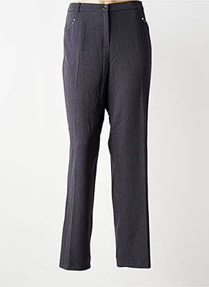 Pantalon slim mărime normală mărime normală gri CHRISTINE LAURE femeie
