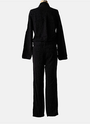 Salopetă-pantalon croială cambrată mâneci lungi negru IMPAQT femeie