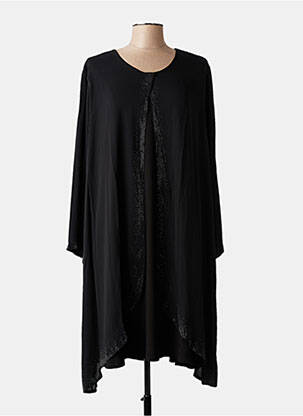 Rochie midi croială fluidă mâneci lungi negru ALAIN MURATI femeie