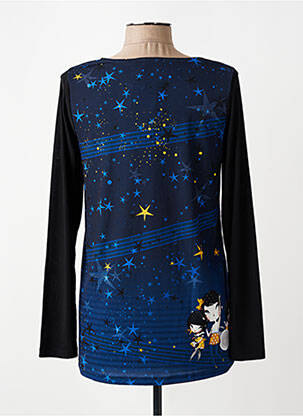 Tricou mâneci lungi mâneci lungi negru ANATOPIK femeie
