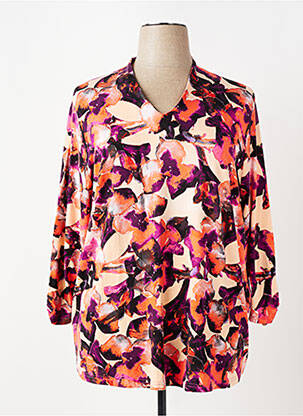 Tricou mâneci 3/4 mâneci 3/4 portocalie SIGNATURE femeie