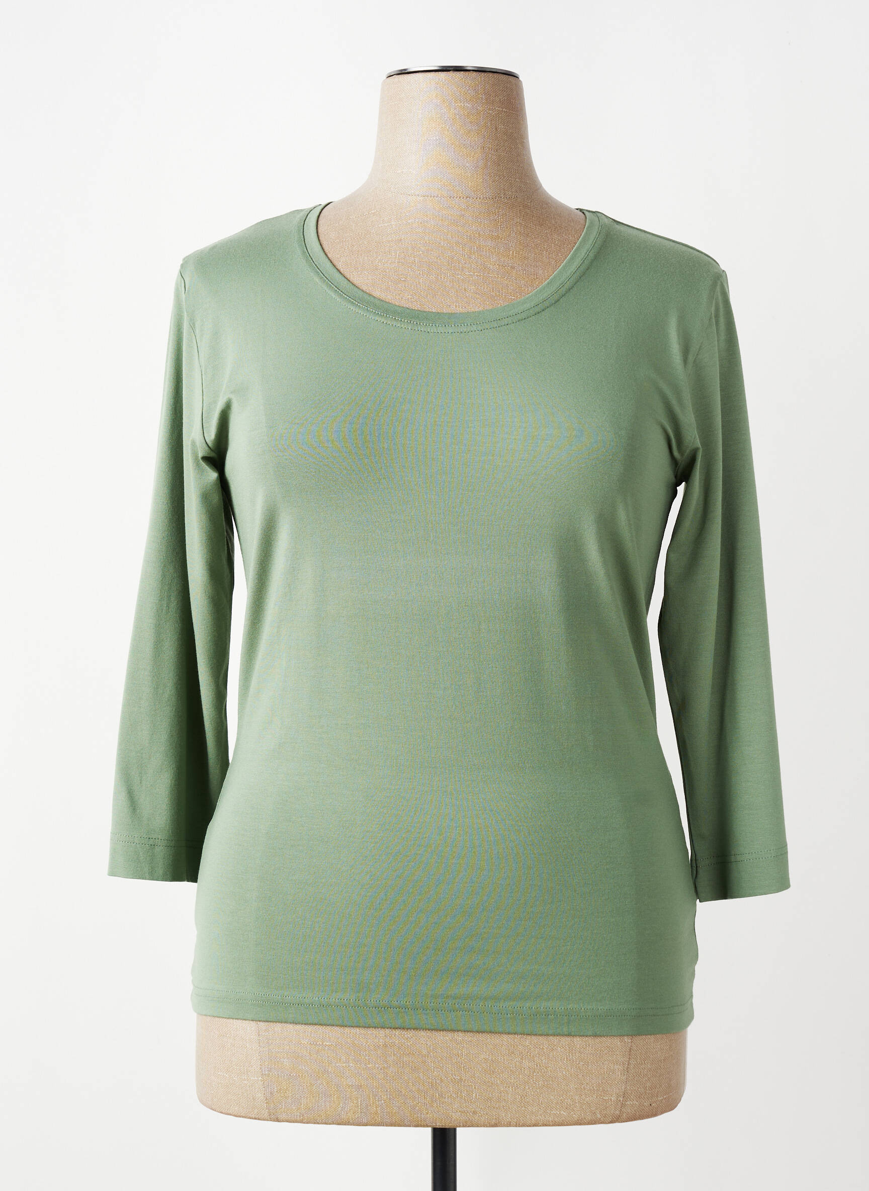 Tricou mâneci 3/4 mâneci 3/4 verde MASAI femeie