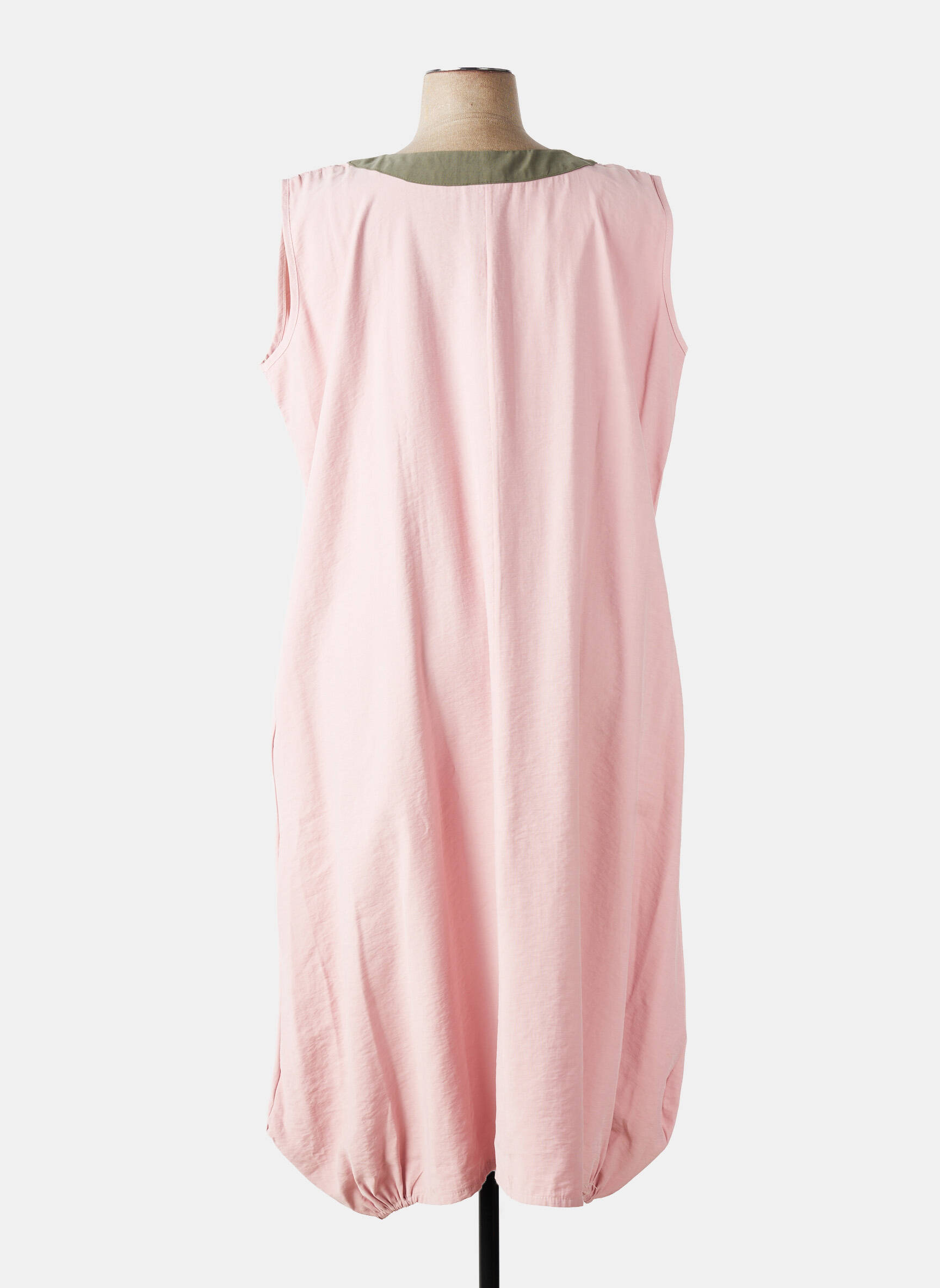 Rochie lungă fără mâneci fără mâneci roz OLIVER JUNG femeie