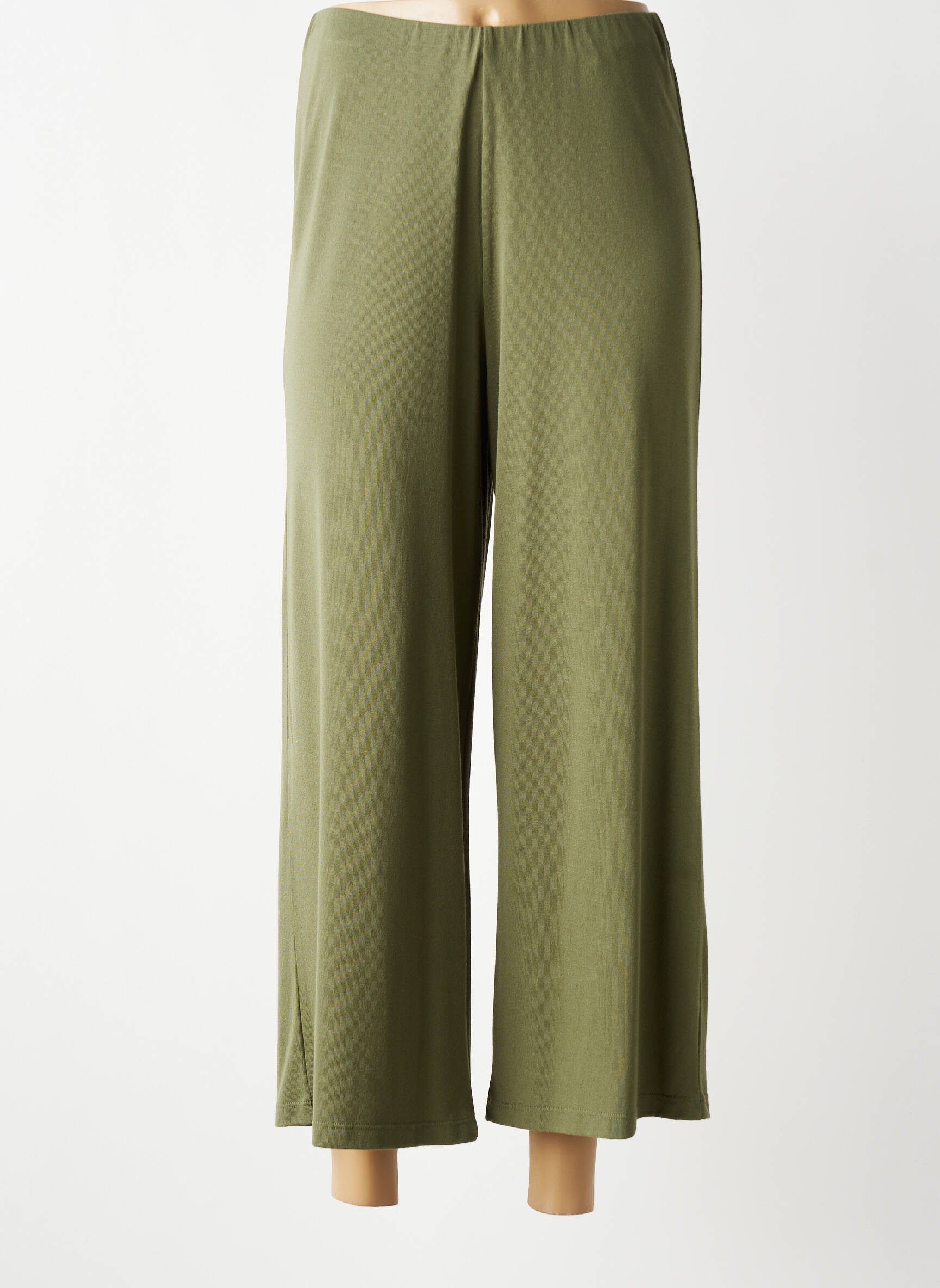 Pantalon 7/8 elasticitate mărime normală verde MASAI femeie
