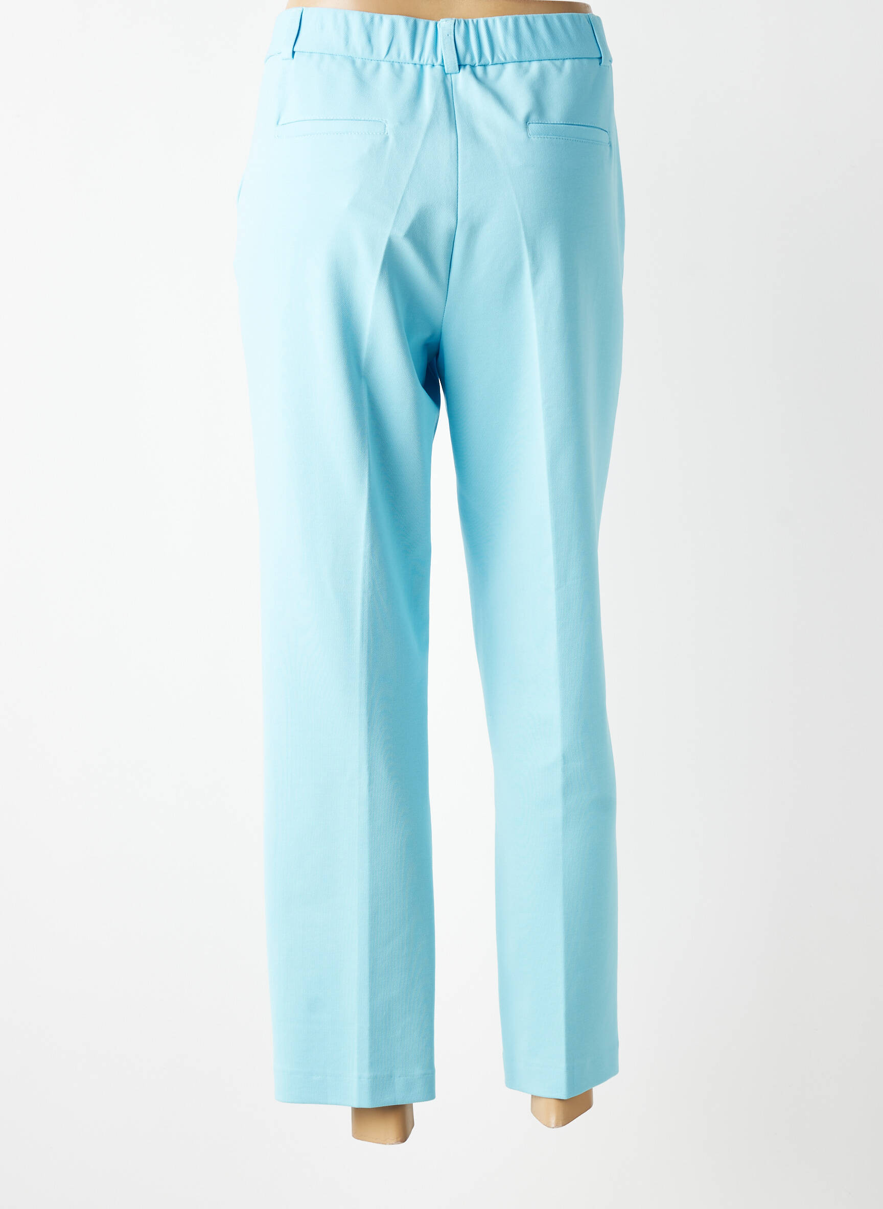 Pantalon 7/8 talie elastică mărime normală albastru TINTA femeie