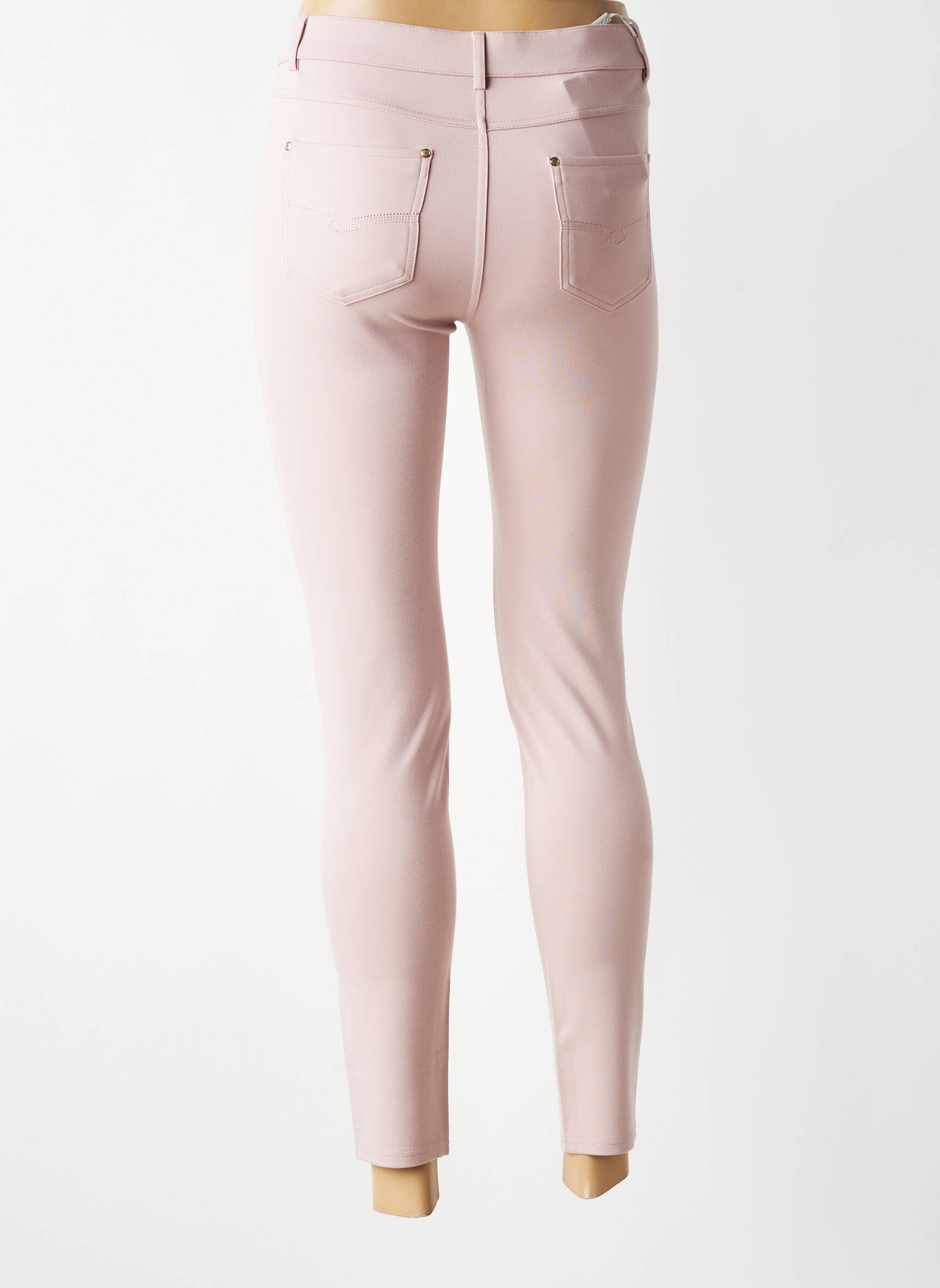 Jegging țesătură jersey mărime normală roz LCDN femeie