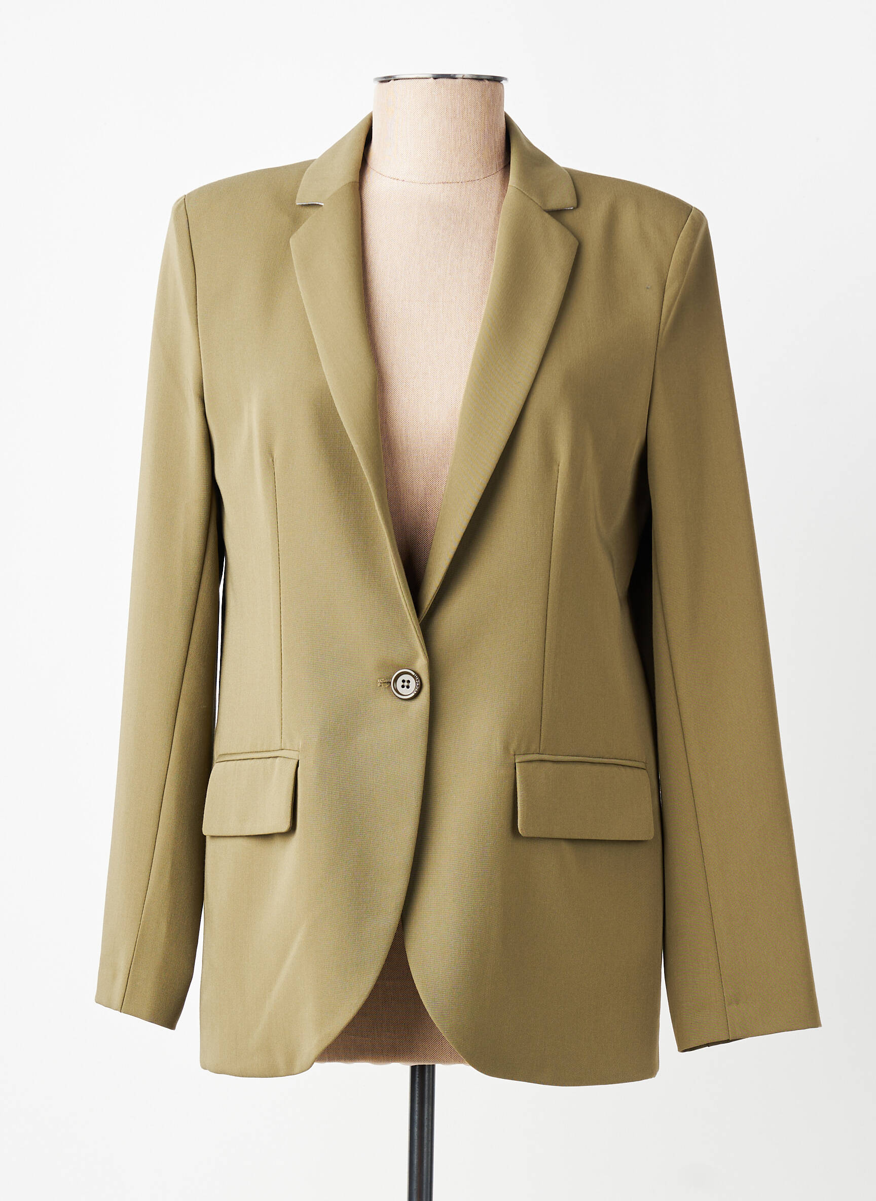 Sacou croială cambrată verde IMPERIAL femeie