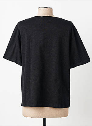 Tricou elasticitate mâneci scurte negru LA PETITE ETOILE femeie