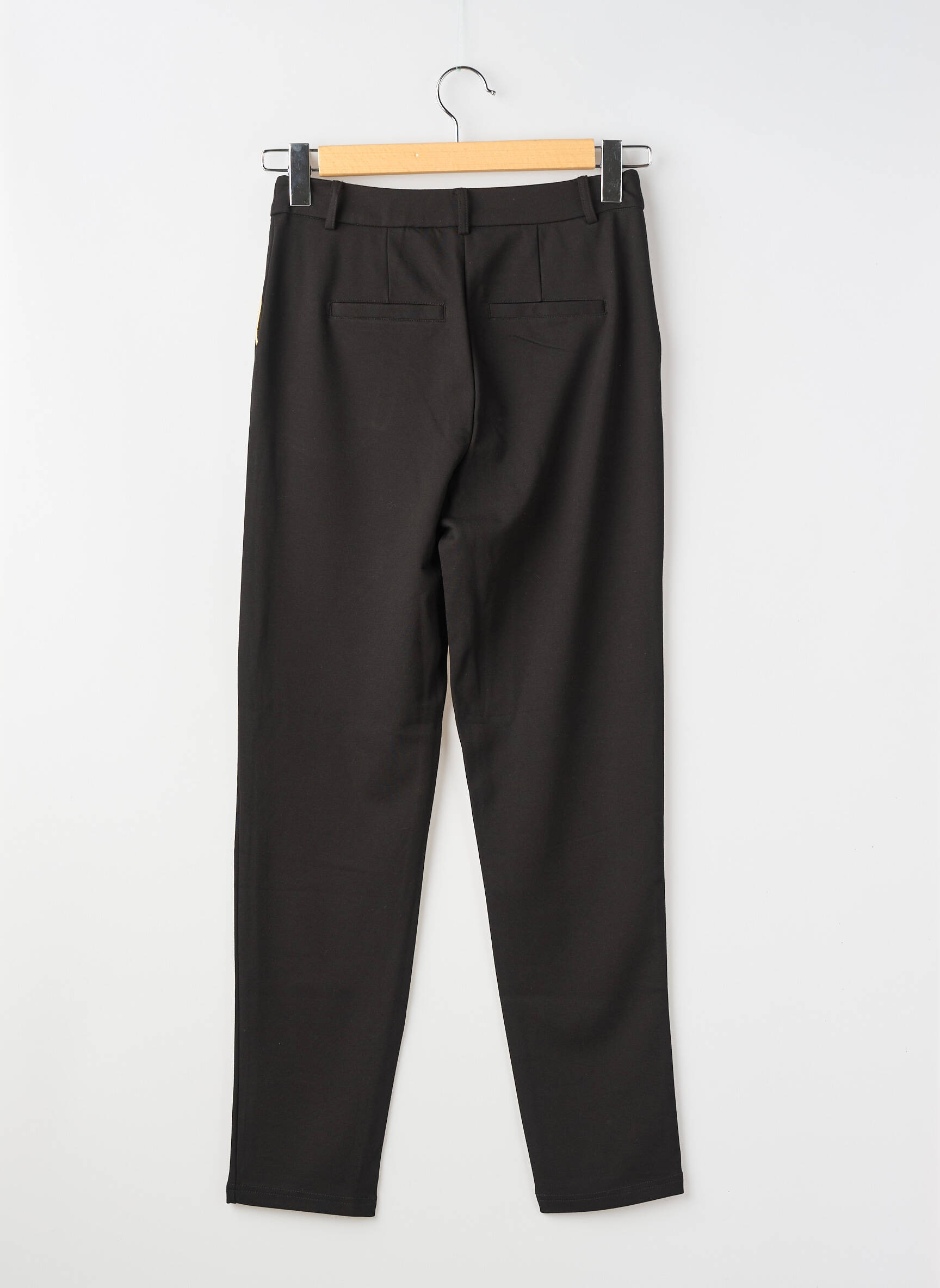 Pantalon drept elasticitate mărime normală negru VILA femeie