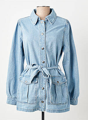 Jachete casual buzunare albastru OBJECT femeie