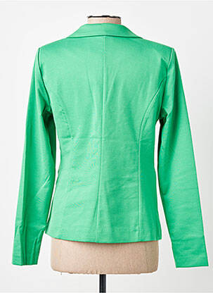 Sacou finisaj interior deformat verde ICHI femeie